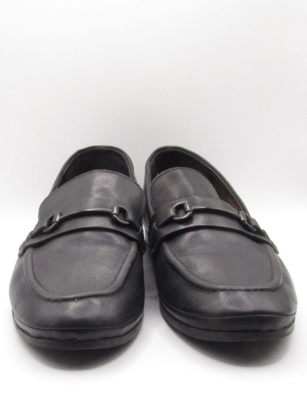 Blondo Black Blaire Leather Waterproof Horse Bit Loafers Size 10 Excellent Cond - Picture 2 of 12